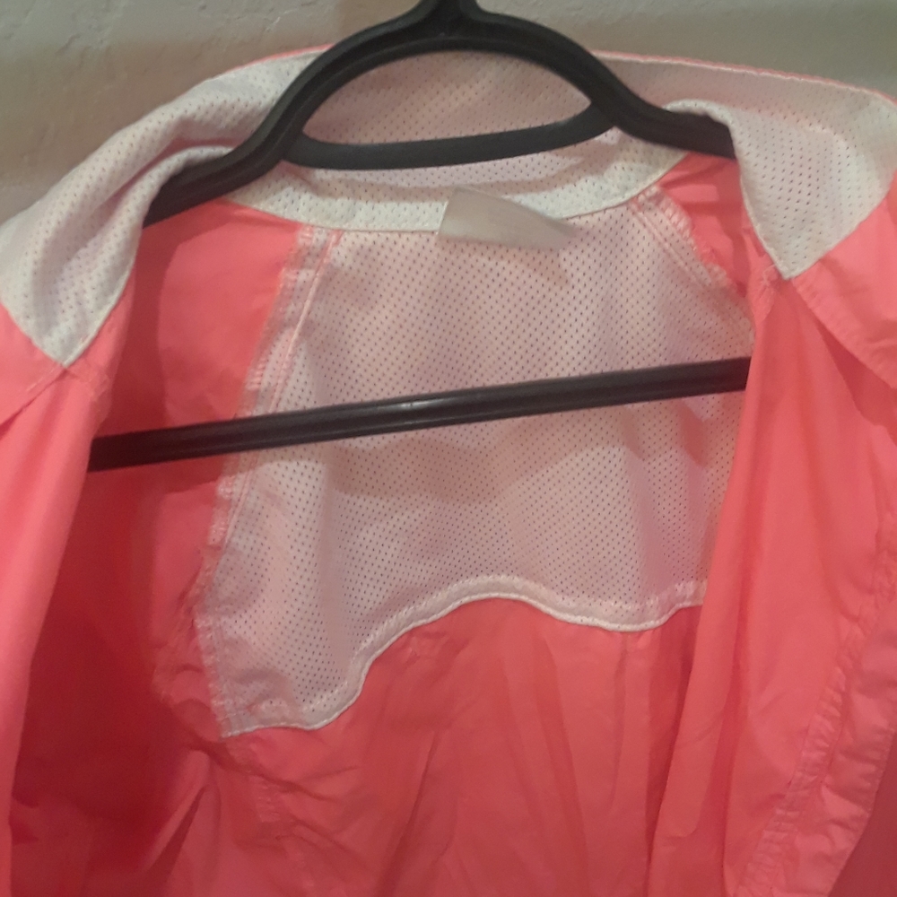 🔥SALE🔥Pink Windbreaker Jacket - Picture 6 of 7